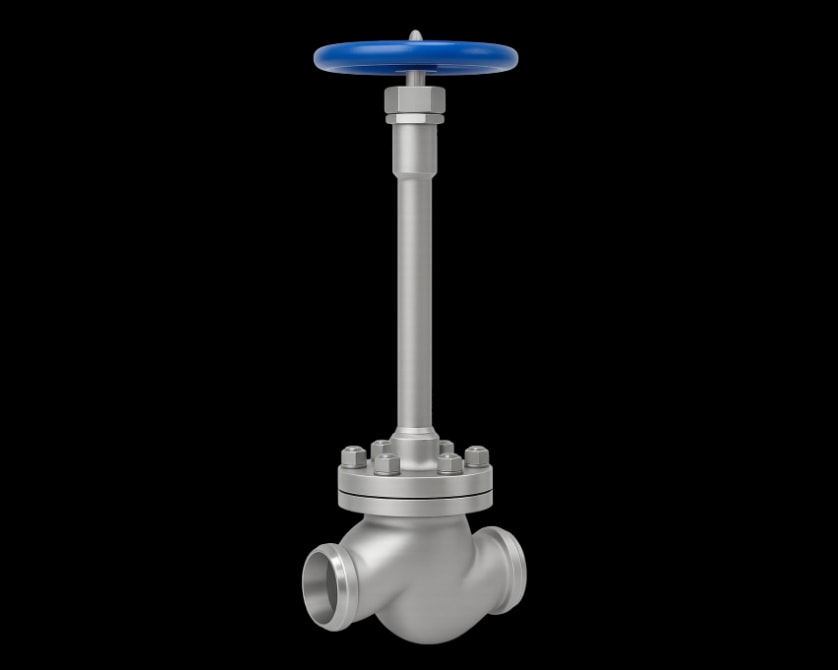 Cryogenic Globe Valve – Long Stem – Butt Weld