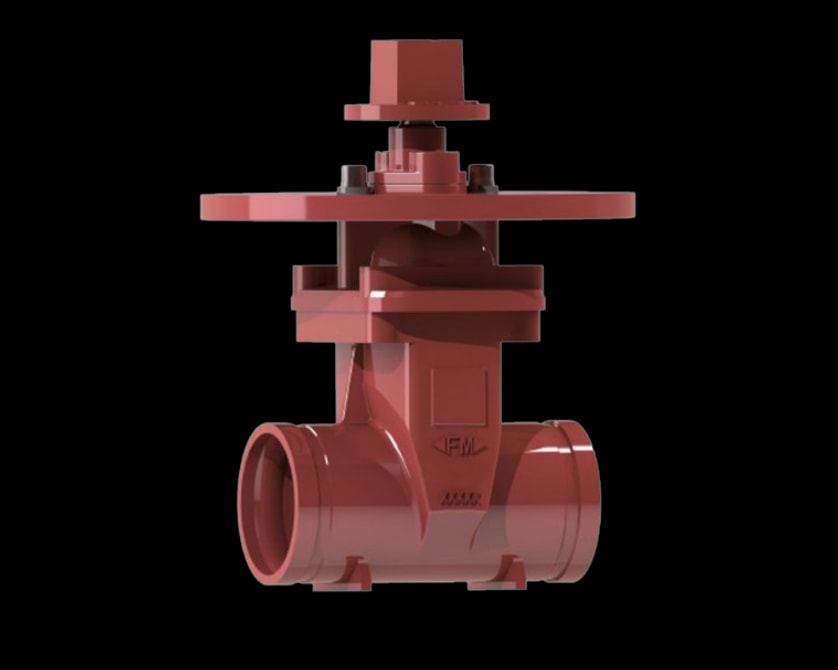 Gate Valve – NRS Type – Grooved