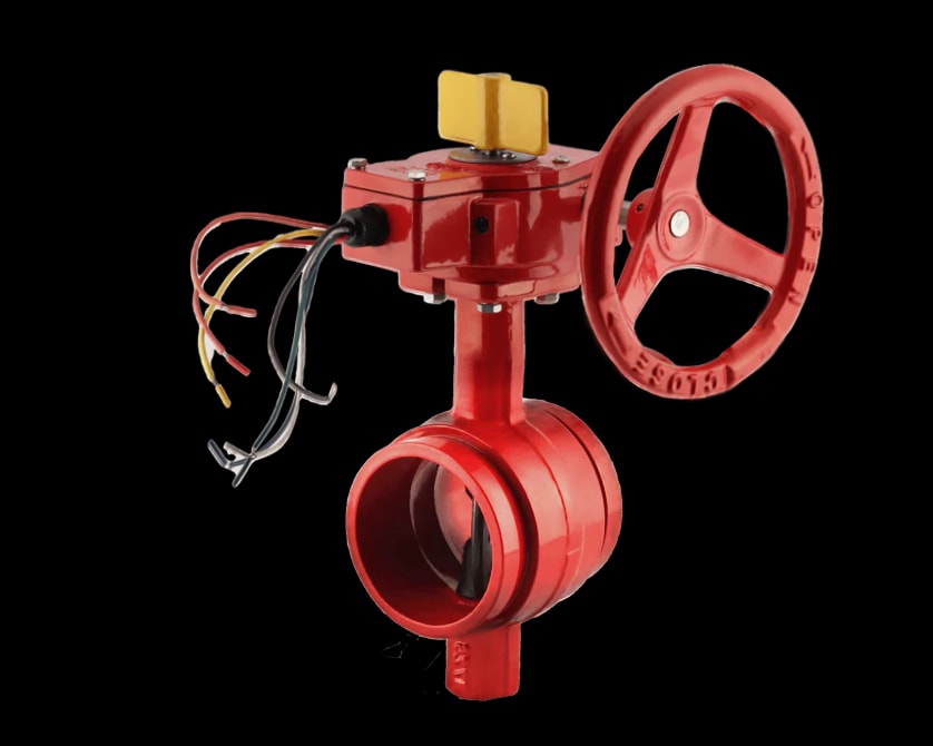 Butterfly Valve with Supervisory Switch – Grooved
