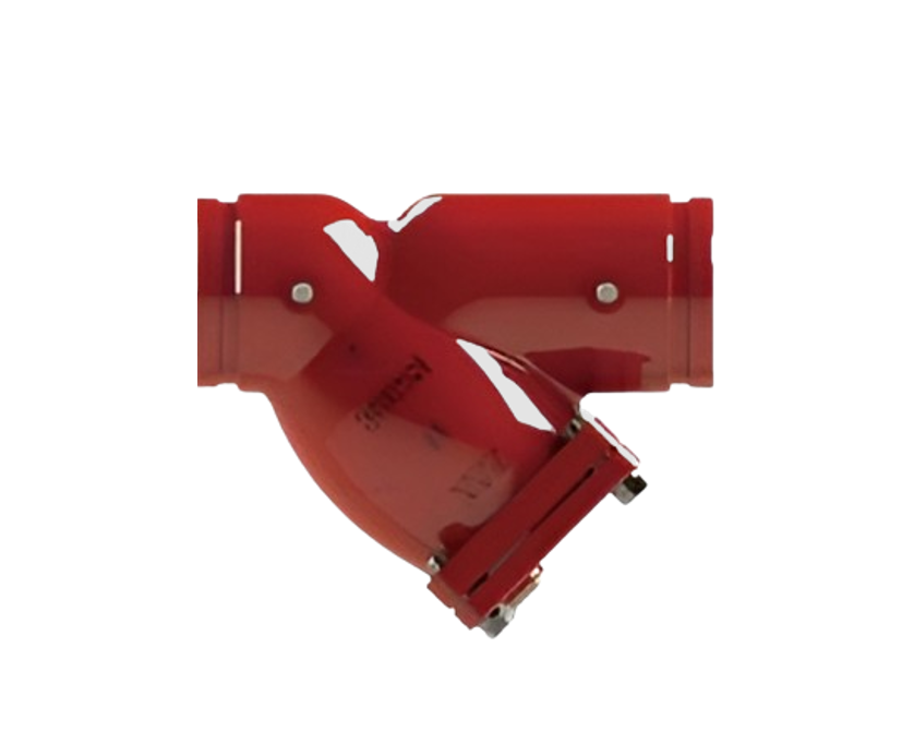 Y-strainer – Grooved