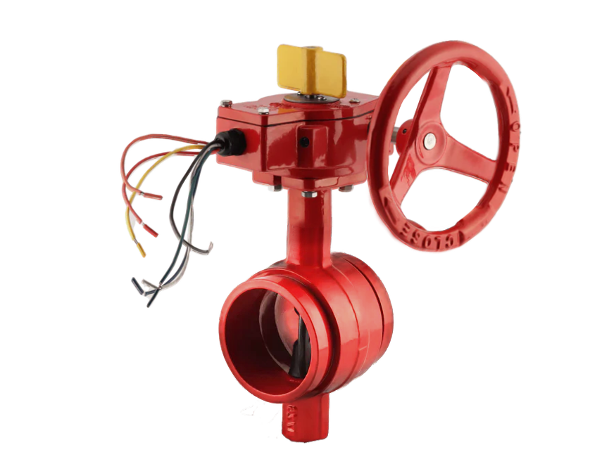 Butterfly Valve with Supervisory Switch – Grooved